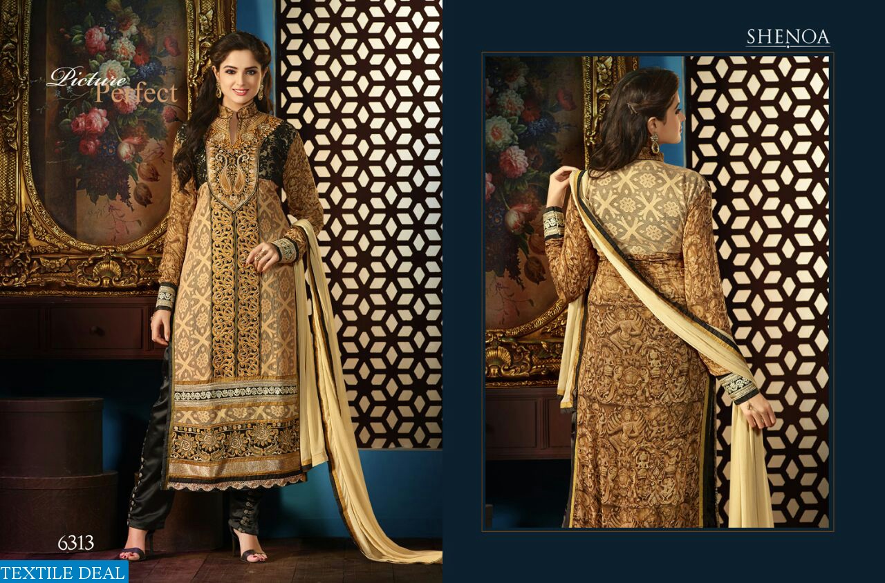 Shenoa 6307 to 6314 Straight long Embroidery Ethnic Salwar kameez supplier